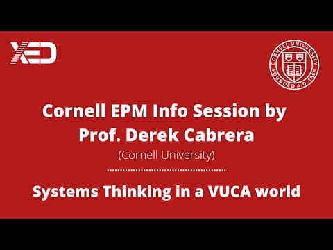 Systems Thinking in a VUCA World