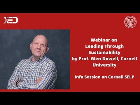 Leading Through Sustainability