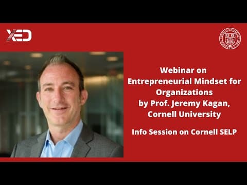 Entrepreneurial Mindset for Organizations