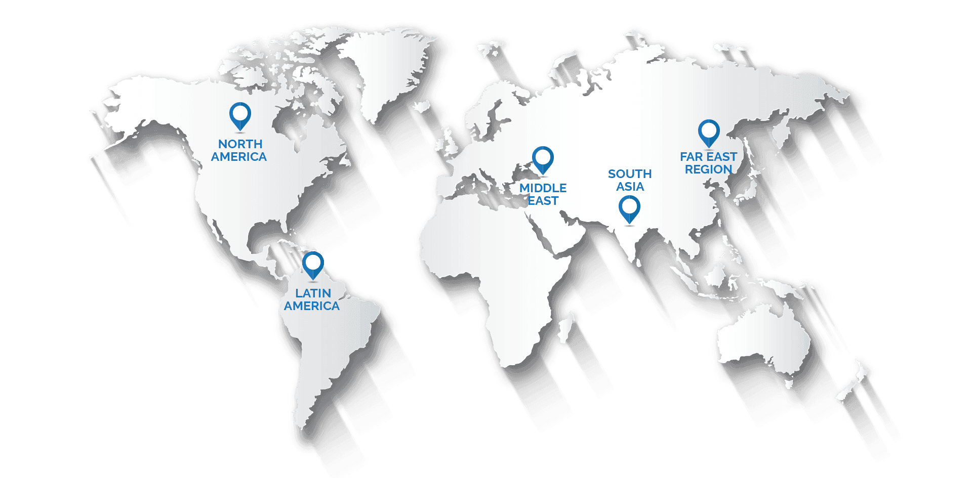 XED Global Presence Map