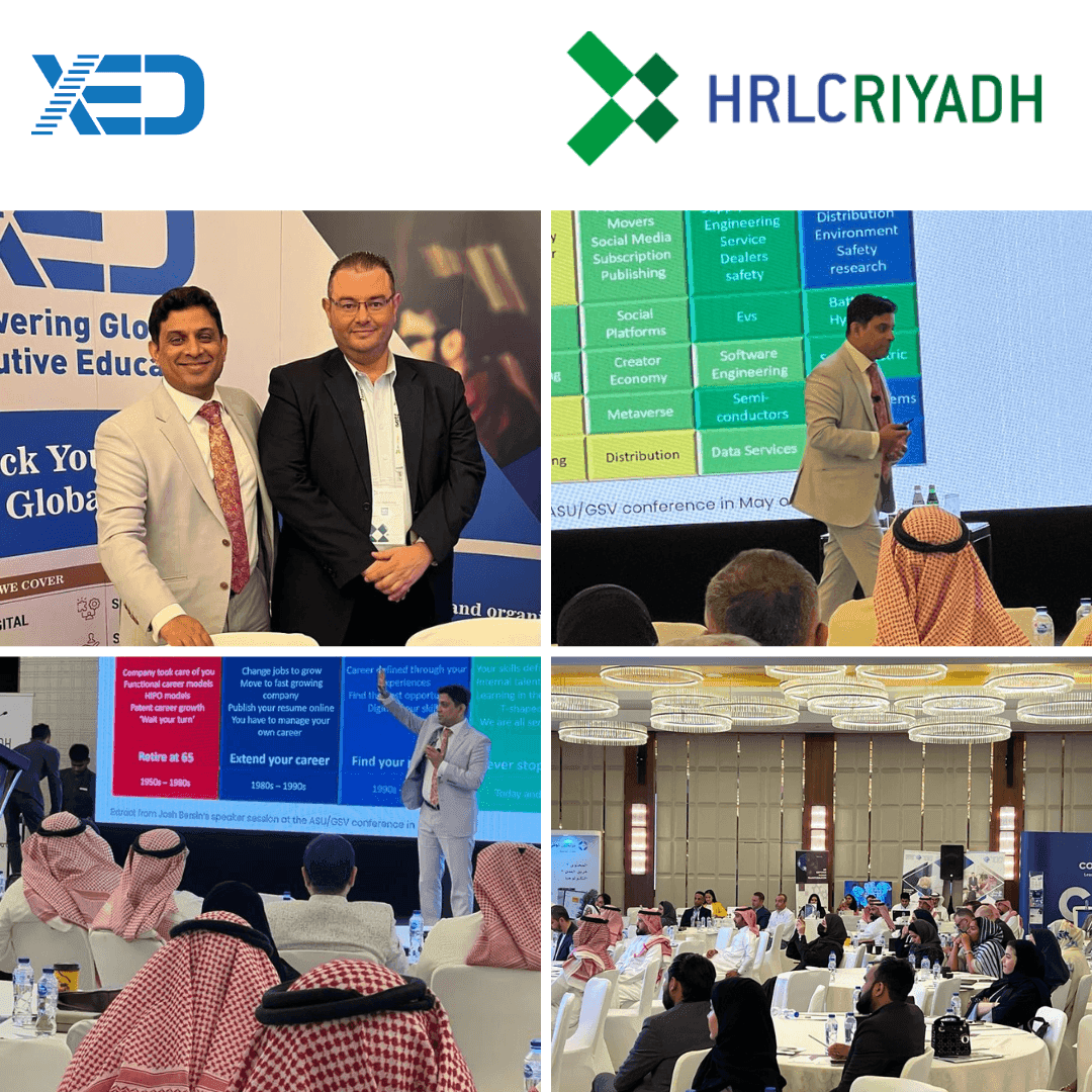 XED Team was the Platinum Partner at the HR Leaders Conference in Riyadh
