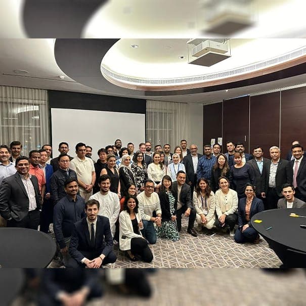XED hosted an Alumni Mixer in Dubai led by Prof. Allan Filipowicz, Cornell University